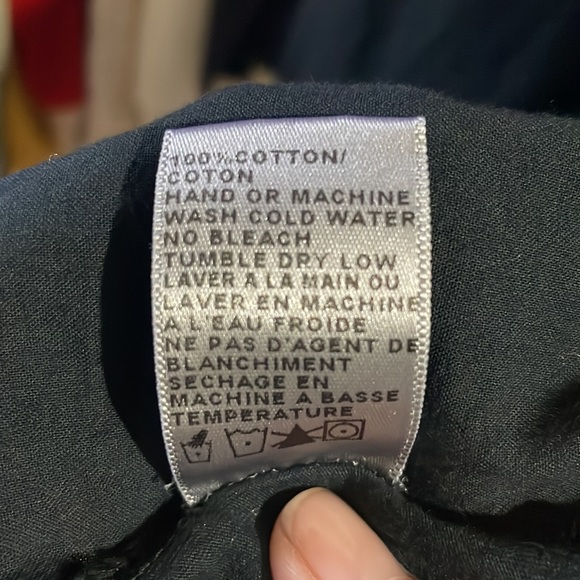 James Peres navy shirt dress size 1 - Picture 5 of 5